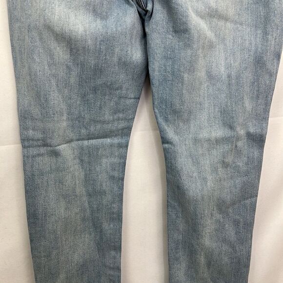 EVIDNT Verona skinny Ankle step hem destroyed jeans size 27 NWT - Picture 7 of 13